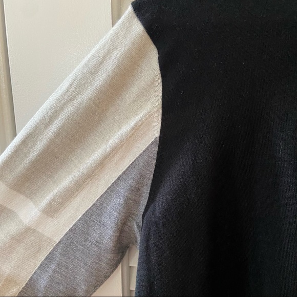 Athleta Strobe Colorblock Merino Wool Sweater - EUC - XL - Picture 8 of 9